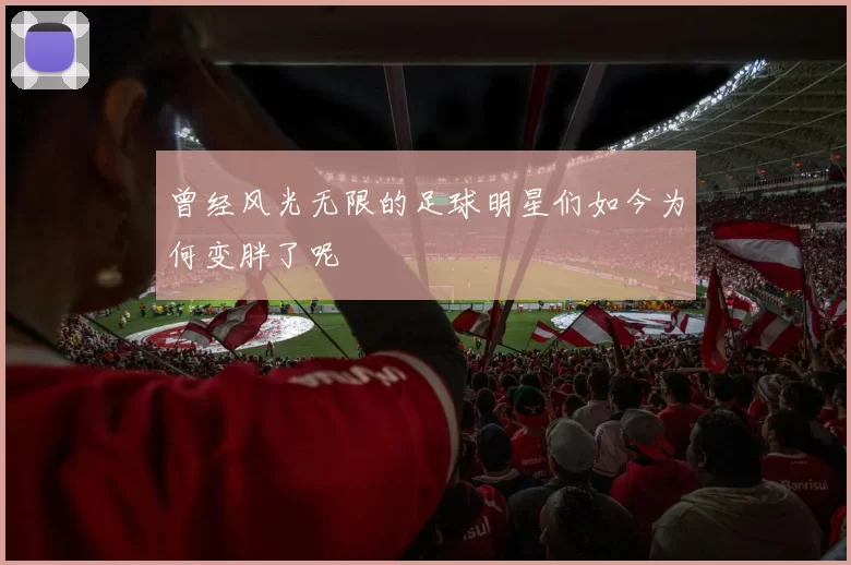 曾经风光无限的足球明星们如今为何变胖了呢