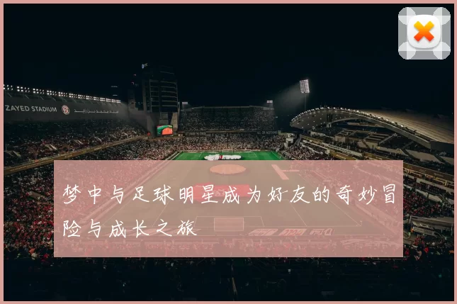梦中与足球明星成为好友的奇妙冒险与成长之旅